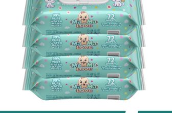 Mamma Love 99% Pure Water Baby Wet Wipes with Lid | Pack of 2 | 72 pcs/pack |(288 Wipes)
