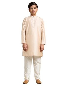 Amazon Brand – Symbol Boy’s Festive Embellished Kurta Pajama Set