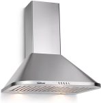 Sunflame MATRIX 60 SS BF 1100 m3/hr 60 cm Chimney(Wall and Ceiling Mounted, Stainless Steel)