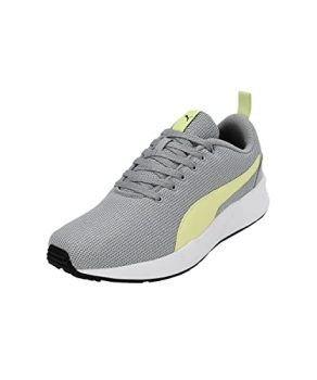 Puma Unisex-Adult Feetmax Cool Mid Gray-Lily Pad-Black Sneaker – 8UK (39429302)