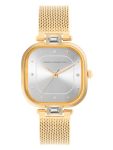 French Connection Sunray Silver Dial Analog Watch for Women – FCN0107GM
