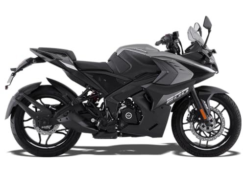 Bajaj Pulsar Rs 200 Motorcycle/Motorbike – Brooklyn Black – Ex-Showroom