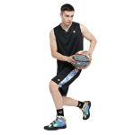Nivia Street Art Combo Set (Street Art Basketball Jersey Set (Size-M); Street Art Basketball No.7; Street Art Basketball Shoes (Size-7))(Pack of 3)