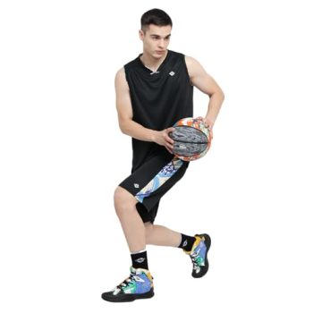 Nivia Street Art Combo Set (Street Art Basketball Jersey Set (Size-M); Street Art Basketball No.7; Street Art Basketball Shoes (Size-7))(Pack of 3)