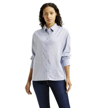 Levi’s Women’s Solid Relaxed Fit Shirt