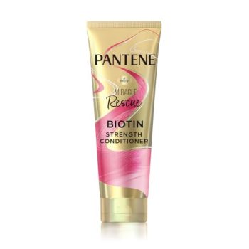 Pantene Miracle Rescue Biotin Strength Conditioner | Infused with Pro-V and Biotin for Weak and Dull Hair | For 10X Stronger Hair | 200ml, 1 Count