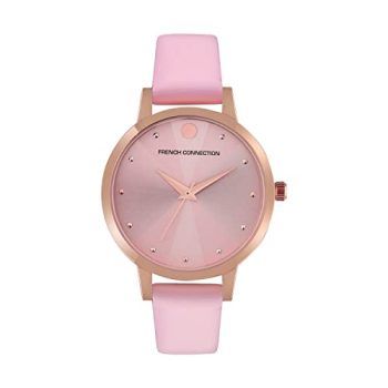 French Connection Analog Pink Dial Women’s Watch-FCN00017I
