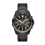 Armani Exchange Stainless Steel Analog Black Dial Men’s Watch-Ax1963, Band Color:Black