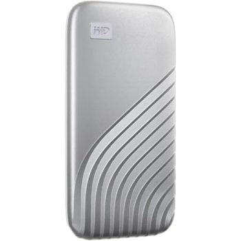 WD My Passport™ SSD 2TB Silver, 1050MB/s Read, 1000MB/s Write, PC & Mac Compatiable, 5 Year Warranty