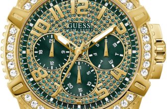 GUESS Multifunction, Green Dial Analog Watch  – For Men
