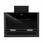 Glen 60 cm 1200 m3/hr Auto-Clean Filterless Kitchen Chimney Motion Sensor (NEO Black)