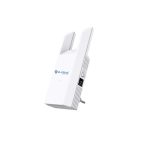 HI-Focus 300 Mbps Wi-Fi Range Extender (2.4 GHz) | Dual-Antenna Wireless Booster + Ethernet Port | Plug-and-Play Wi-Fi Repeater for Home & Office Coverage