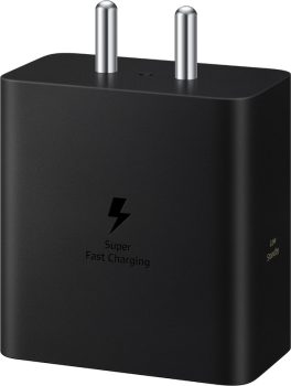 Samsung 60 W GaN 3 A Wall Charger for Mobile(Black)