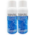 Stainless Steel Cleaner & Polish Aerosol Spray | Fast-Acting Cleaner for Stainless Steel, Chrome, Aluminum & Metal Surfaces | Removes Dirt, Grime & Marks | Easy Shine & Surface Care