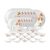 La Opala opalware Dinner Set – 35 Pieces, White/Red/Green, Standard (LAOP/DSET/B29)