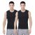 Levi’s Men’s 100% Cotton 100 CA Solid Sleeveless Gym Vest (Pack of 2)