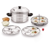 BMS LIFESTYLE Stainless Steel 4-Plates Idly Cooker