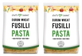 Chef’s Basket Durum Wheat Fusilli Pasta, 500g (Pack of 2)