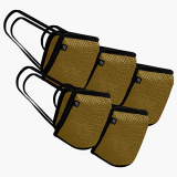 CAZIBE Men’s Cotton Anti-Microbial Unisex Face Mask