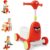 Storio Twitty 3 in 1 Baby Activity Walker Kick Scooter Rideon for Kids