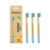 Dencrus Orby Kids Bamboo Toothbrush for Kids (Pack of 3)
