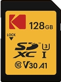Kodak SDXC High Speed Class 10 128 GB Memory Card (Black)