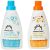 Mama Bear Amazon Brand – Plant Based Baby Laundry Detergent & Liquid Cleanser Combo – 500 ml