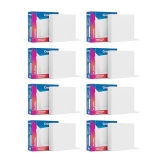 Crompton Platina Star Stylus Surface Panel 6W Square Warm White | Pack of 8 | No False Ceiling Required, Outer Dimension: 90 mm | Surface Mount | for Hall, Bedroom, Kitchen, Office, Store