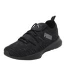 Puma Mens Flyer Runner Engineered Knit Black-Asphalt Running Shoe – 8UK (37999303)
