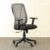 Home Centre Quadro Aero Mesh Medium Back Office Chair | Polypropylene Office Chair | Grey | 1 Year Warranty