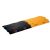 Aktion Safety 75MM Speed Breaker 5 Meter ABS Road Bump (Black and Yellow) Pack Of 10 SIZE 500 X 400 X 75MM (500MM X 10 BLOCKS)
