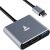 boAt Type C Swift Lynk 3 in 1 USB Hub(Silver)