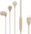 PHILIPS Wired Earphones with C-Type Audio Jack, 10mm Dynamic Drivers, Inline Mic Wired(Gold, In the Ear)