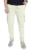 DIVISIVE Men’s Cotton Cargo Pants (DCR102_34_Sage Grey)
