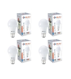 Bajaj Ivora Hb Led Lamp 9W Cdl Cool Daylight B22 Led Bulb (Pack Of 4)