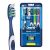 Oral-B Criss Cross Deep Clean Medium Bristles Manual Toothbrush For Adults,Tongue Cleaner, Multicolour Tooth Brush Set, Oral B Dentist Recommended Brand (Family Pack of 4)