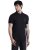 JACK & JONES Cotton Mens Black Solid Slim Fit T-Shirt, Large