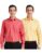 Amazon Brand – Symbol Men’s Cotton Formal Shirt | Casual | Plain | Full Sleeve | Combo Pack of 2 – Regular Fit (Available in Plus Size) (Pale Yellow&Mid Red_40)