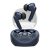 Salpido Wireless Earbuds, TWS Bluetooth 5.3, ENC, Touch Controls, Blue