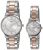 TIMEX Classics Analog Watch for Unisex with Silver-Tone Round Dial & Two Tone Stainless Steel Bracelet Band Water Resistant Unisex Wrist Watches – TW00PR213