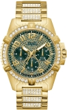 GUESS Multifunction, Green Dial Analog Watch  – For Men