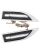 Aksmit Car Side Fender Light with 3 Colour Led Indicator Light (Silver) For Exuv300