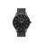 Obaku Tang Lille Charcoal Analog Black Dial Women’s Watch-V260LXBBMB