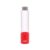Fuze Borosilicate Glass Bottles with Aniti-Skid Silicone Sleeve | Perfect For Collge, Work & Commute | Borosilicate Glass Bottles (Red) – Pack of 2