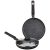 Amazon Brand – Solimo Aluminium 3 Piece Non-Stick Cookware Set With Detachable Handle | Granite Finish | Induction Base | Pfoa Free | High Temperature Resistant Exterior Coating | Black