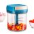 Wonderchef Pulse Vegetable String Chopper | Vegetable Cutter | 900ml | 6 Sharp Stainless-steel Blades for Precise Cutting | Transparent Bowl | Anti-slip Design | 1-Year Warranty