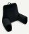 amazon basics Backrest Cushion for Bed Sitting with Arms | Reading Support for Sofa & Chair | Large Comfort Aid for Adults & Patients – Black