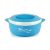 CELLO Sapphire Insulated Casserole Hot Pot For Kitchen 1250 ml Blue | Easy to Serve Airtight Outdoor Safe Inner Steel Insulated Keeps Food Hot & Warm Casserole Hot Pot Case Set For Roti Rice Biryani