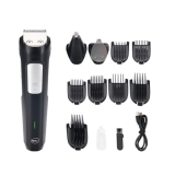 Pigeon 3 In 1 Multi-purpose Grooming Kit for Men | Trimmer, Shaver, Nose & Ear Trimmer | Stainless Steel Blade | USB Type C Charging | 120 Min Runtime | 2 HR Charge Time | 2 Years Warranty