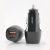 AGARO Pulse Car Charger, Dual Port with 51W Fast Car Charger with Dual Output (33W Pd Type C Port + 18W USB A Port), Fast Charging, for Smartphones, iPhones, Tablets, Earbuds & More – Black